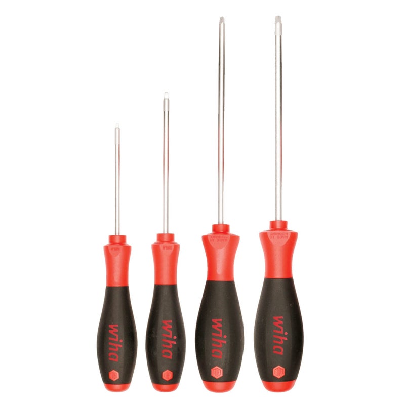 Wiha 35894 SoftFinish Cushion Grip Drivers, Square Tip, 4 Piece Set, No. 0, 1, 2 and 3 - Image 3